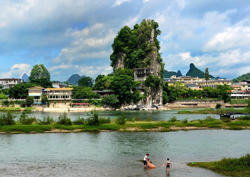 Fubo Hill by Li River,Guilin