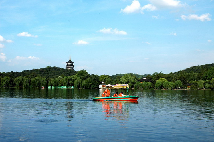 West Lake - the symbol of Hangzhou City