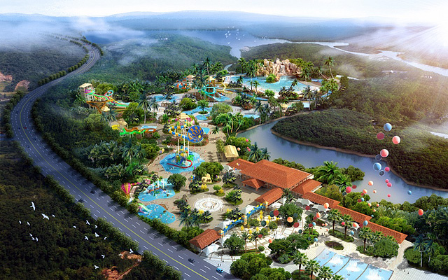 Guilin Luoshanhu Lake Water Park