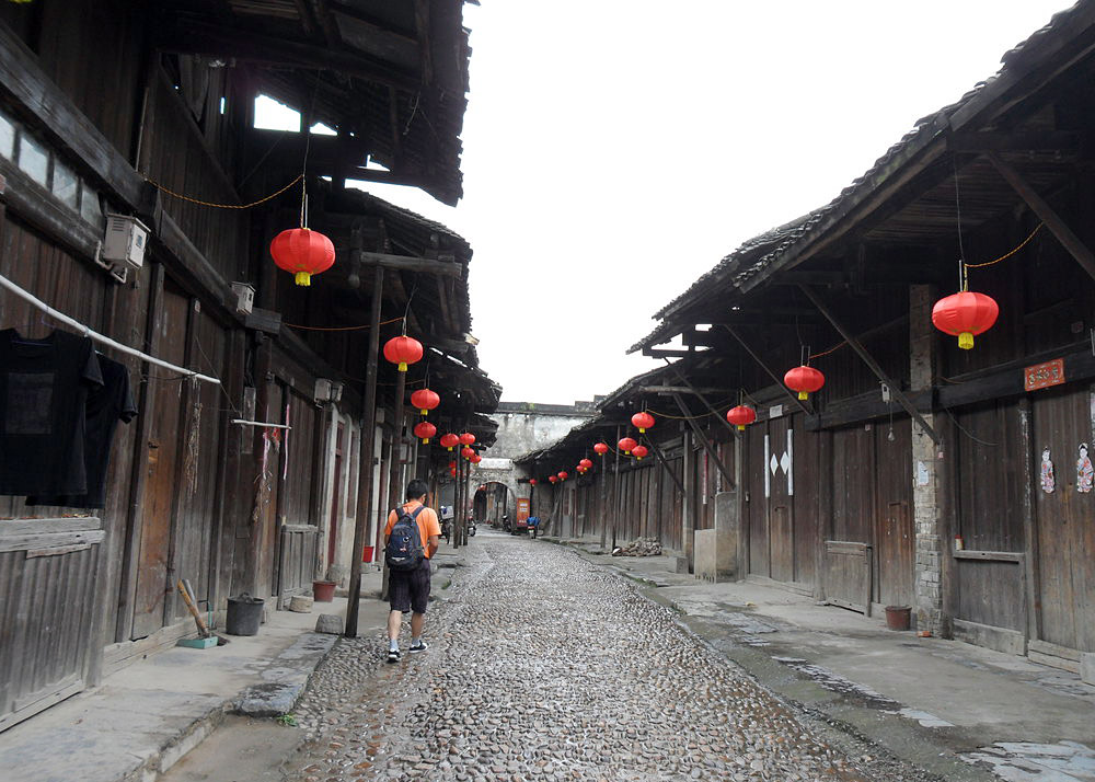 Biking in the countryside of Guilin