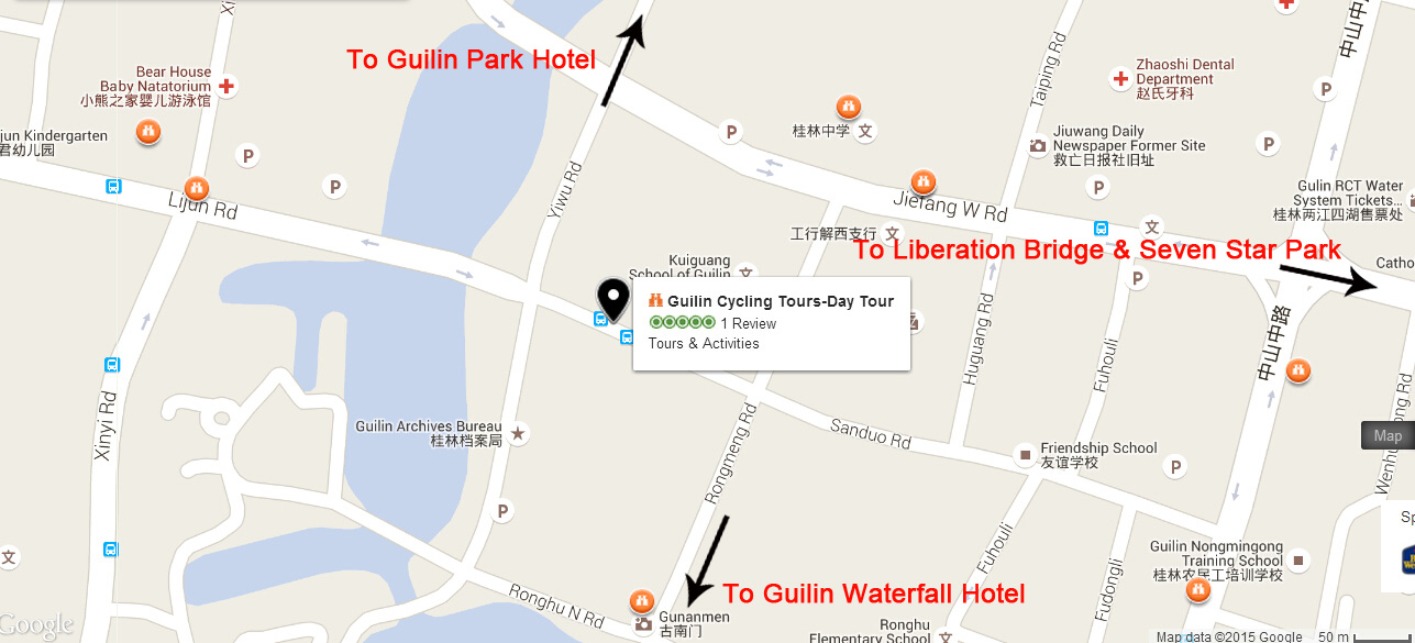 Guilin Cycling Tour Company Address