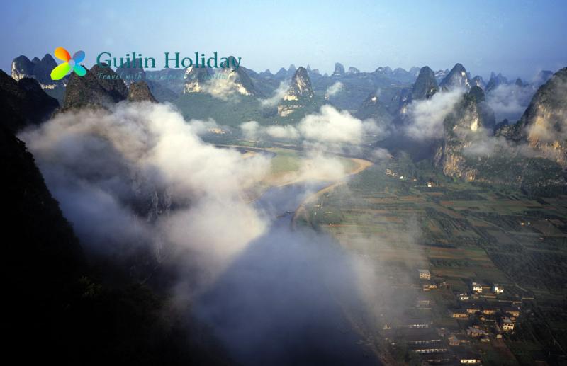 Laozhai hill of Xingping