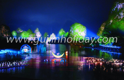 Impression Sister Liu's Light Show at Yangshuo