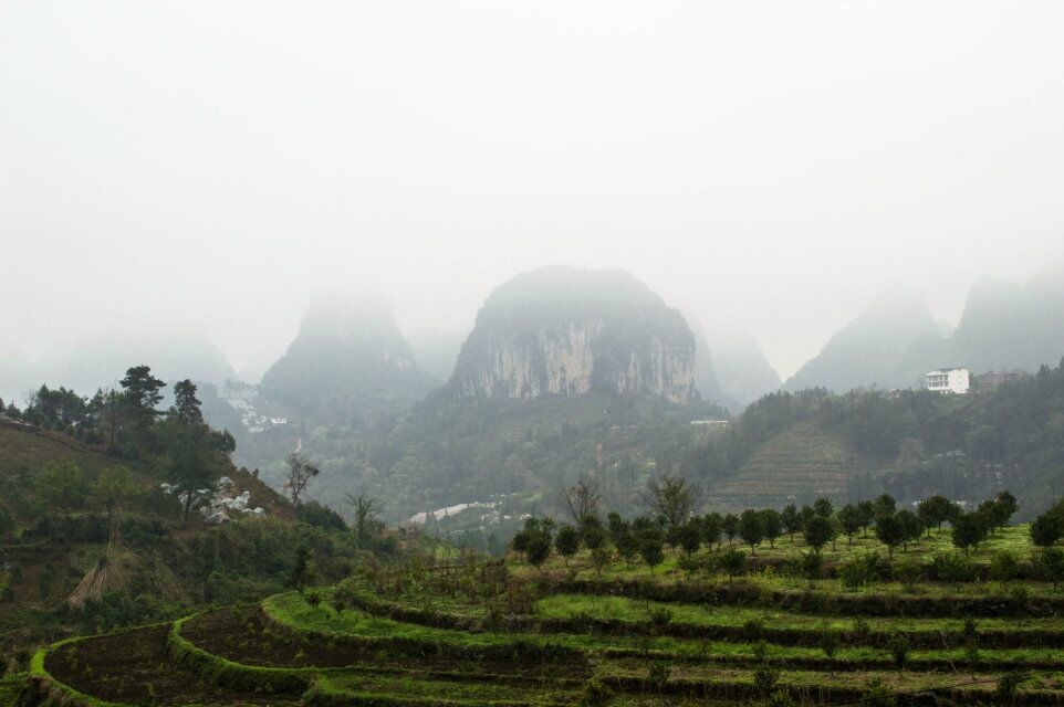 Country roads biking from Guilin to Yangshuo