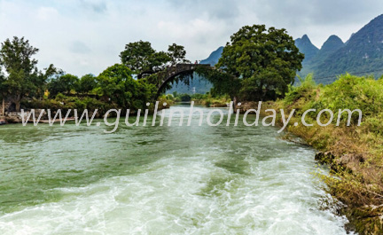 Ancient bridges around Yangshuo