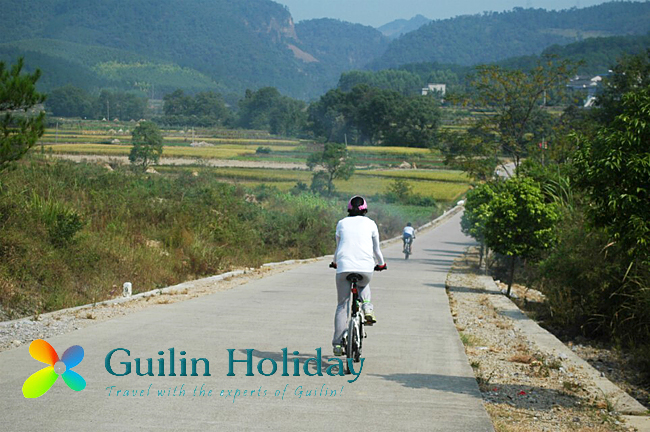 Peaceful route from Guilin to Xing'an