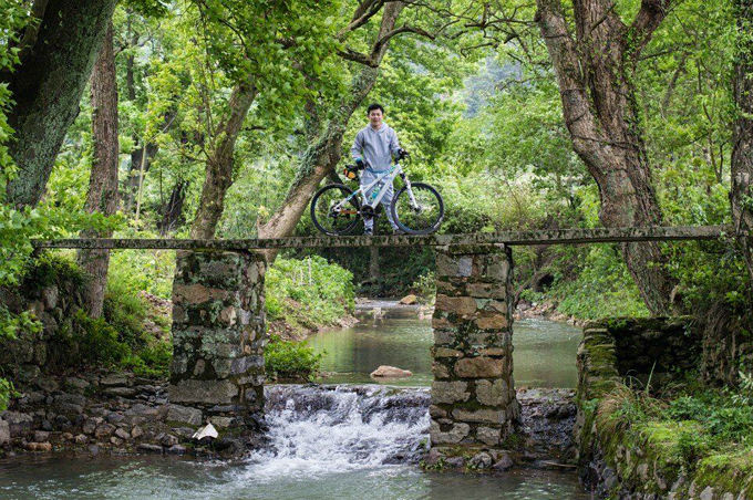 Biking tour from Guilin, Cycling to Lingtian viallage
