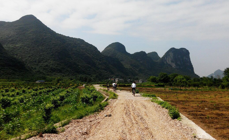 Untouched biking routes of Guilin