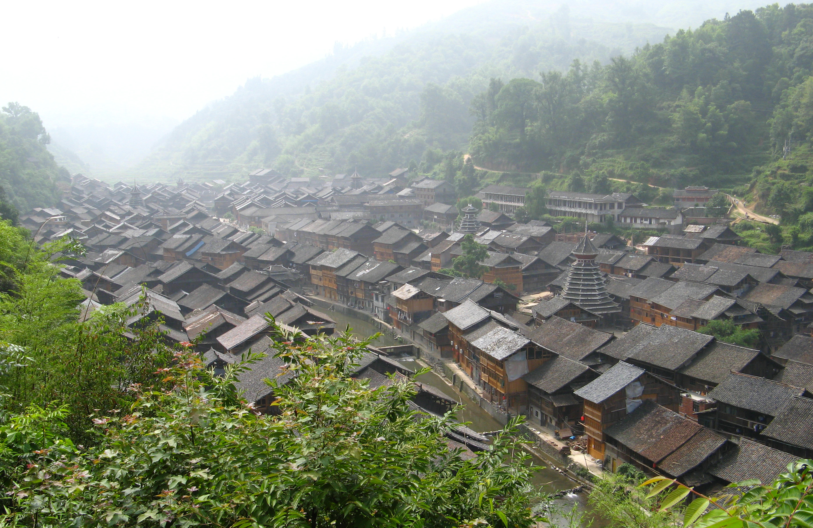 Cycling from Congjiang to Zhaoxing, China cycling tours