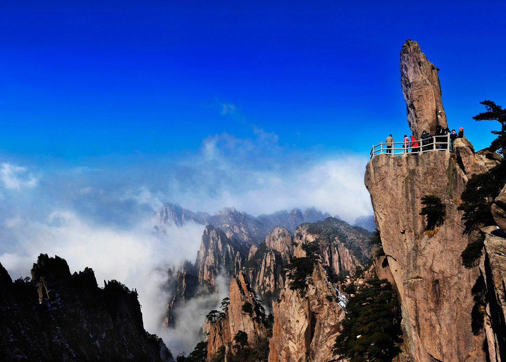 Mt. Huangshan is the one of most beautiful mountains in China