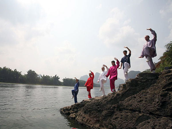 Join in the authentic Taiji lesson in Yangshuo