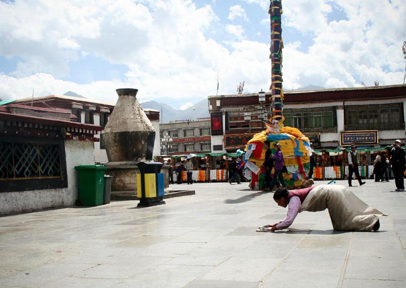 Lhasa Barkhor Street,Tibet