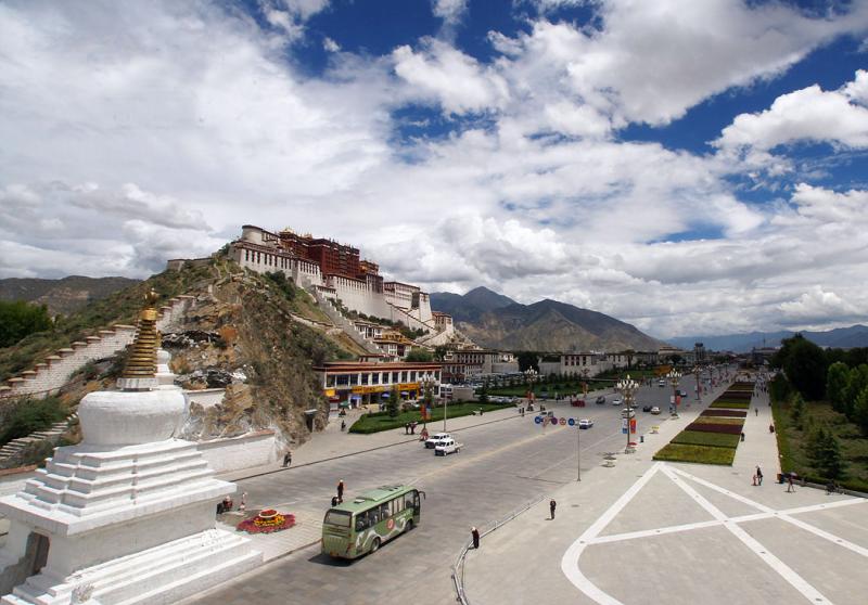 Potala Palace in Lhasa, Tibet