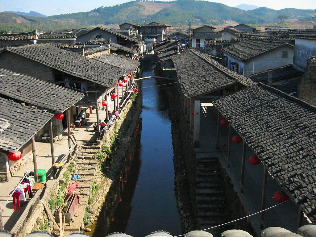 Xiamei Old village is famous for planting Wuyi Rock Tea