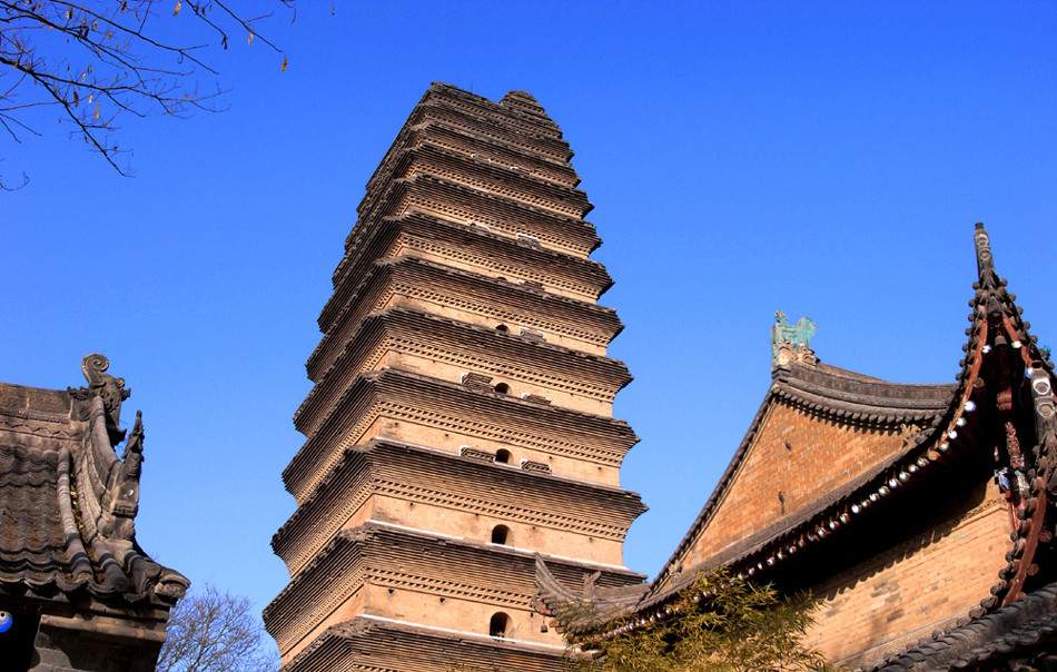 Small Wild Goose Pagoda - a significant Buddhist site in Xian