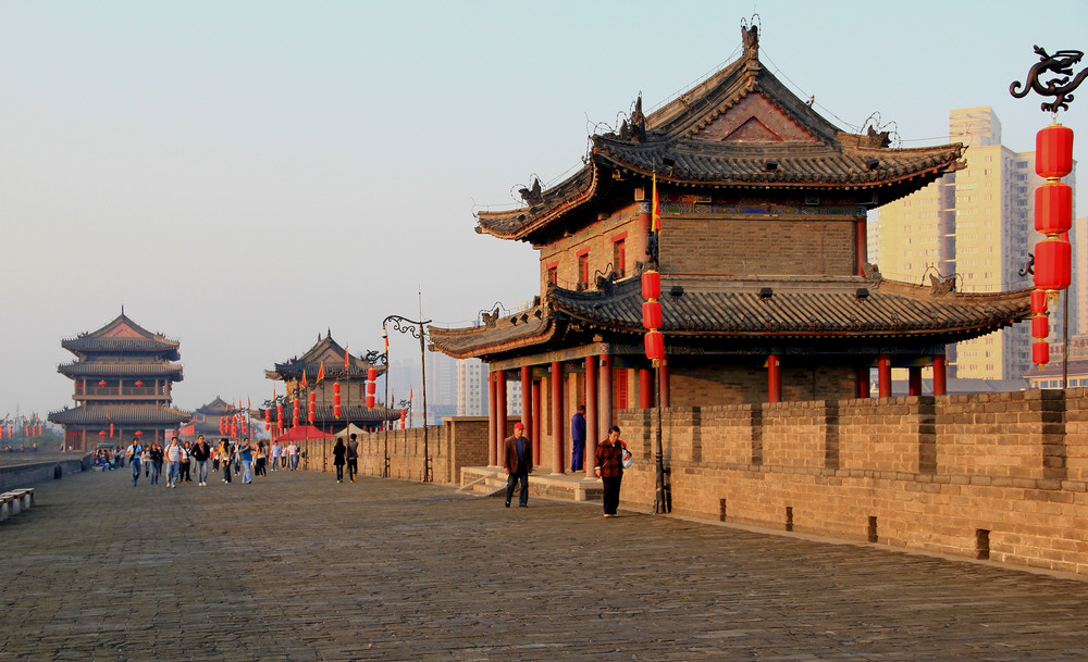 Xian City Wall - the most intact ancient Chinese city wall in existence