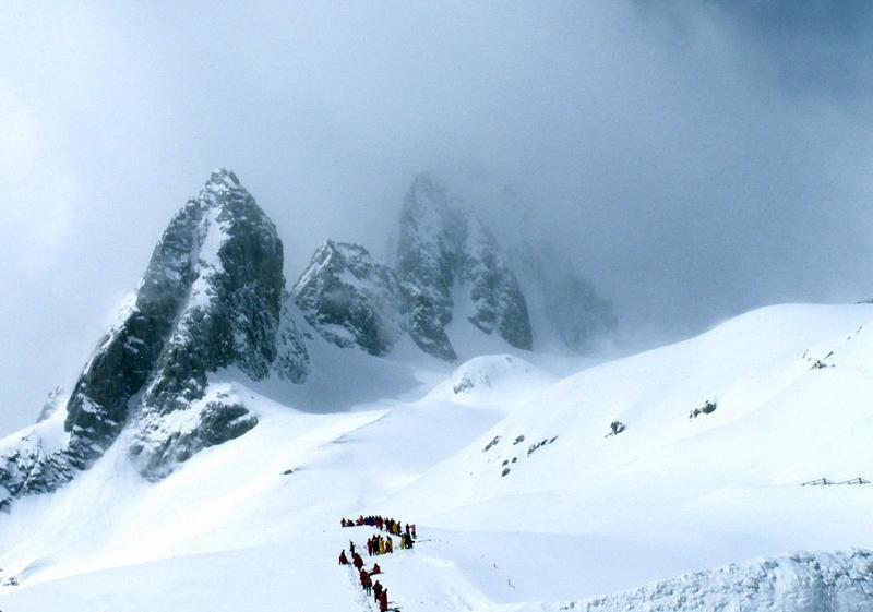 Jade Dragon Snow Mountain,Lijaing Yunnan China