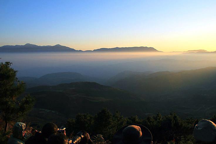 Sunrise at Damakan,Dongchuan