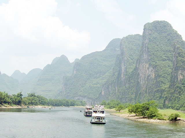 Li River cruise,Guilin