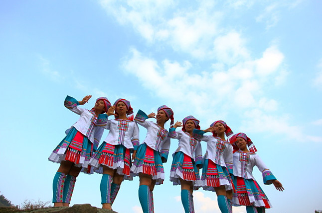 Lunar March 3 Singing Festival,Longsheng