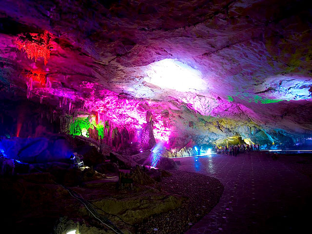 An exploration of Reed Flute Cave for brilliant Karst Cave