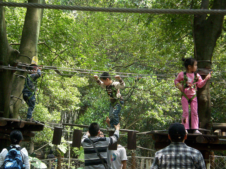 Adventreez Park within Guilin Seven Star Park