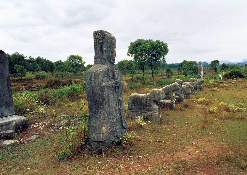 King Jingjiang mausoleums in Guilin,China