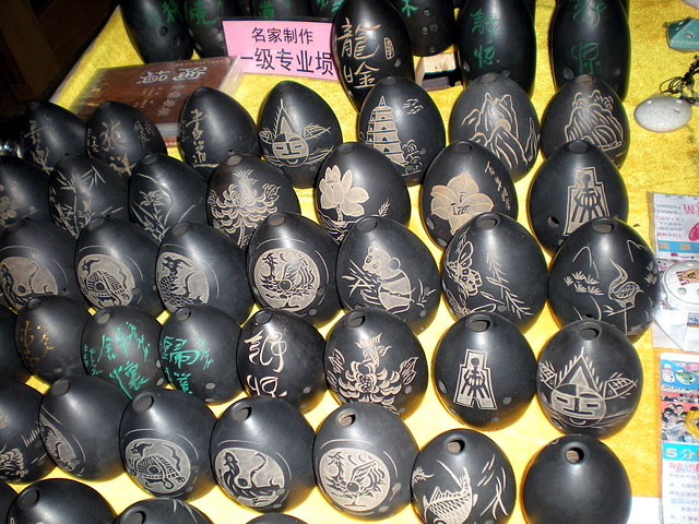 West Street in Yangshuo is selling various local handiworks