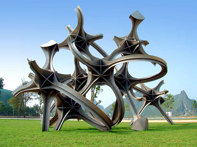 Yuzi Paradise Sculpture Park,Guilin